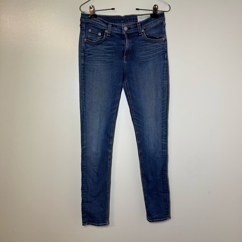 Rag & Bone Dark Blue Skinny Jeans